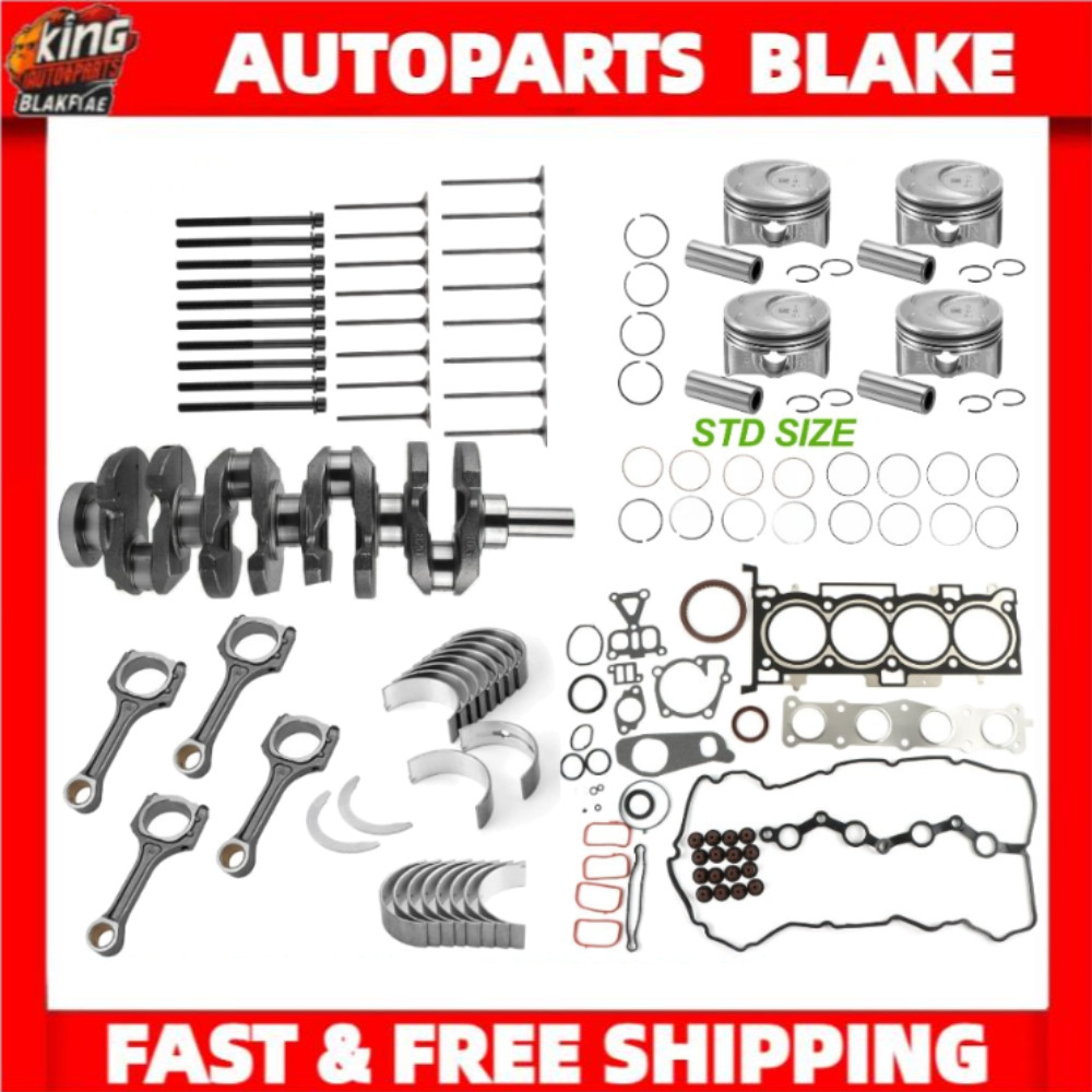Engine Rebuild Kit Crankshaft For 11-14 Hyundai Genesis Coupe 2.0L L4 G4KH 2.0L