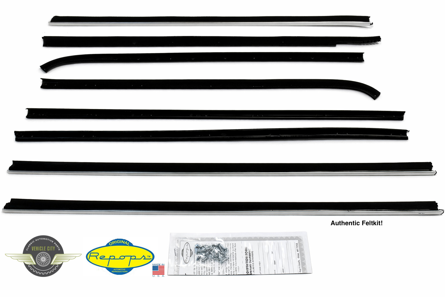 1968 1969 70 Dodge Charger Hardtop Door Window Felt Fuzzies Rubber Seal 8 Pc Kit