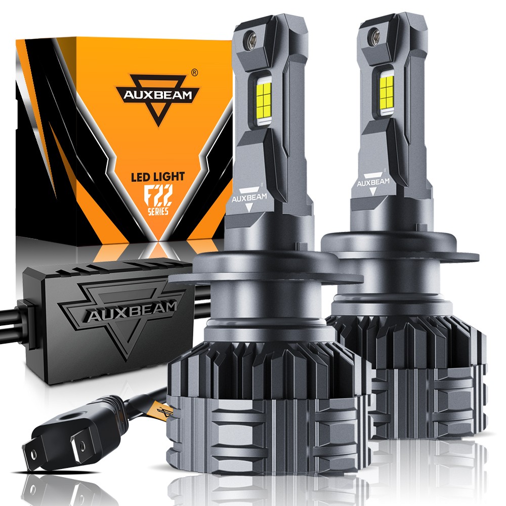 Auxbeam H7 110W 24000LM LED Headlight Driving Lights Bulbs 6000K Canbus Upgrade