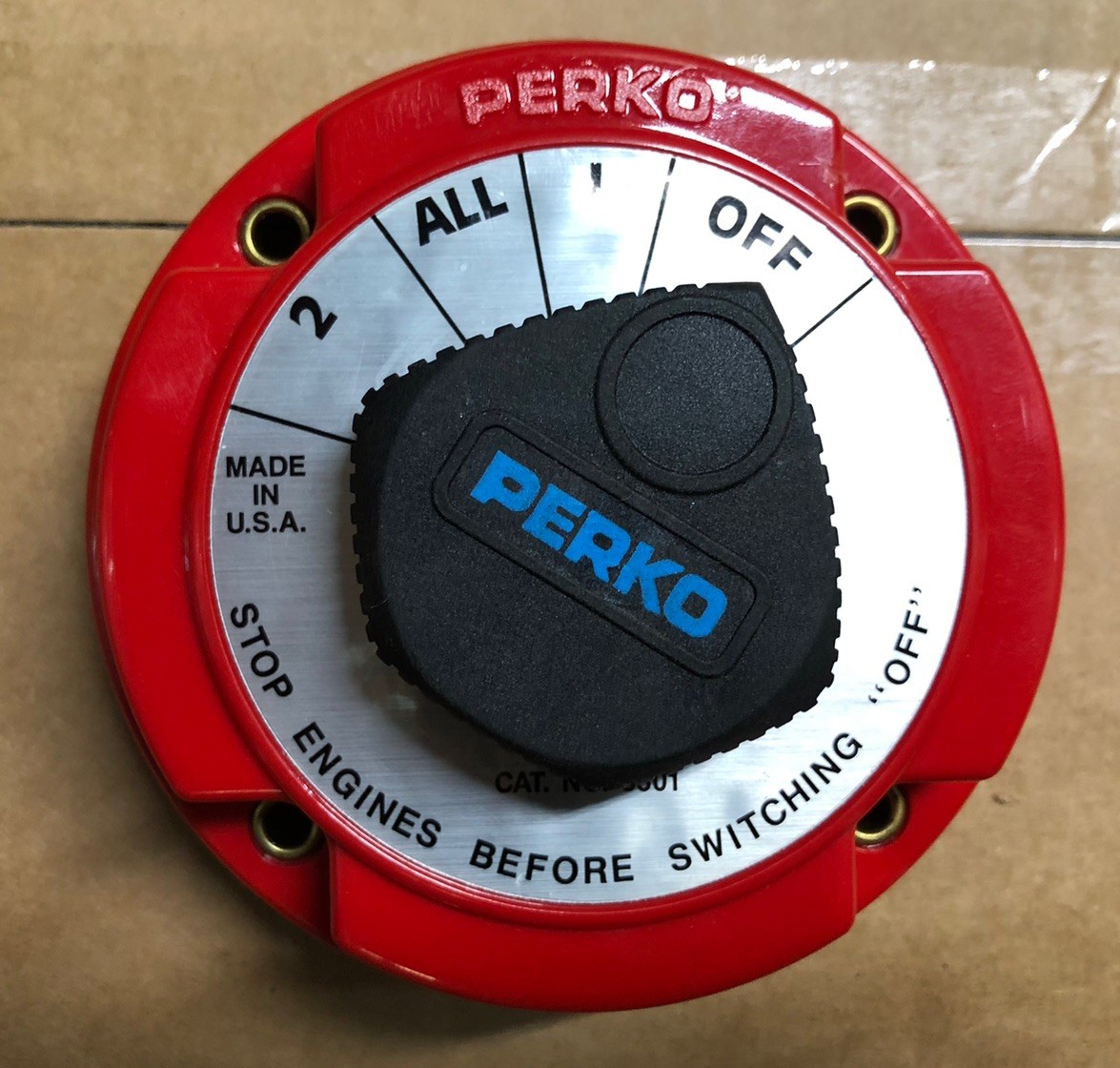Perko 8501 Battery Select Switch 250 Amp New Old Stock Perko 8501 Battery Select Switch 250 Amp New Old Stock