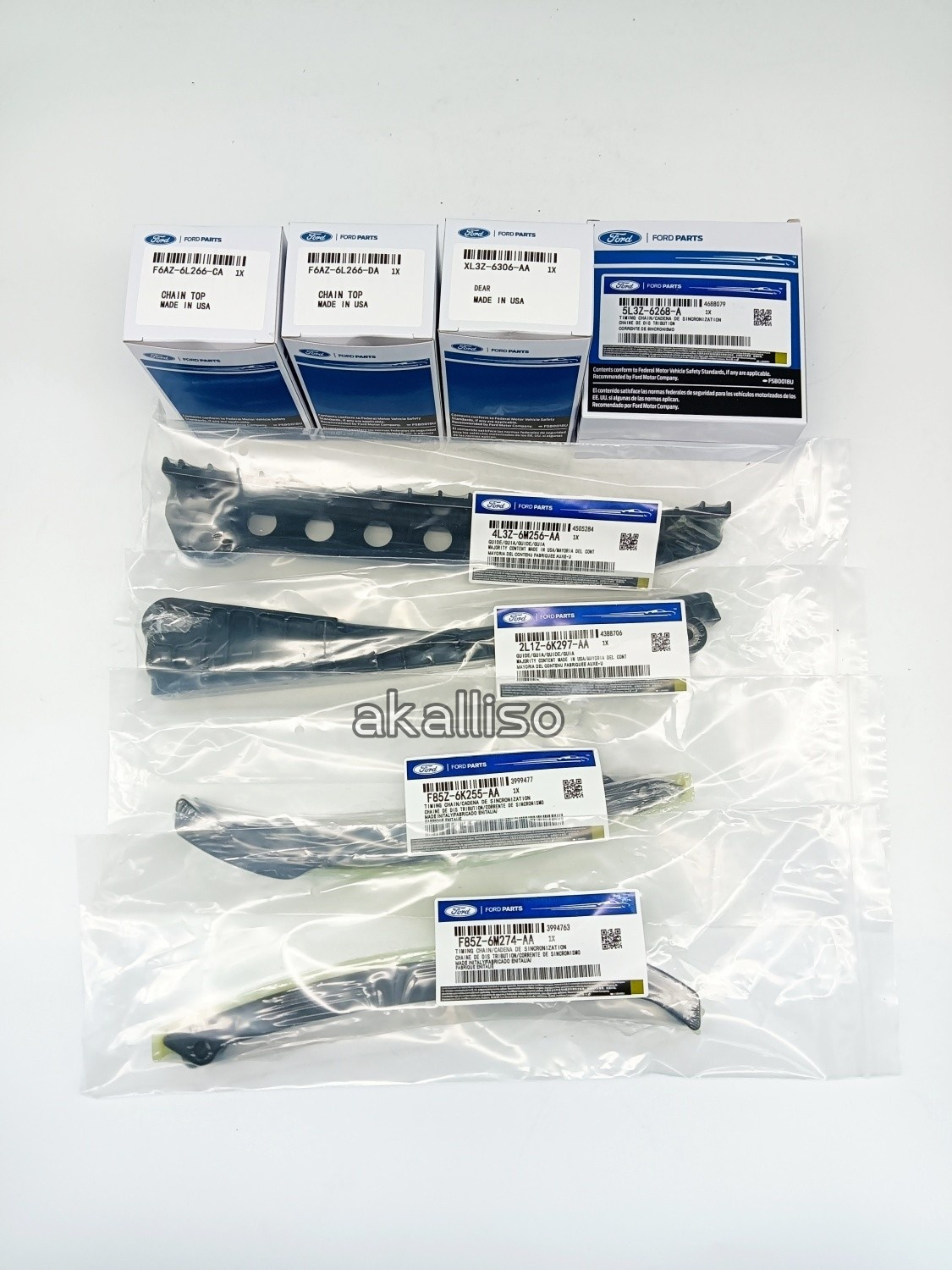 Timing Chain Kit 5L3Z-6268-A For Ford F-150 5.4L V8 Sohc 2000-2010 F85Z-6K255-AA