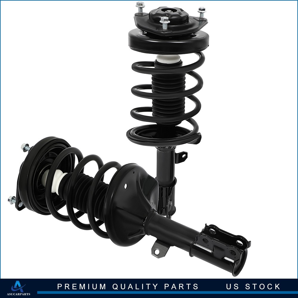 2 Pcs Front For 2003-08 Hyundai Tiburon Complete Shocks Struts w/Spring Assembly