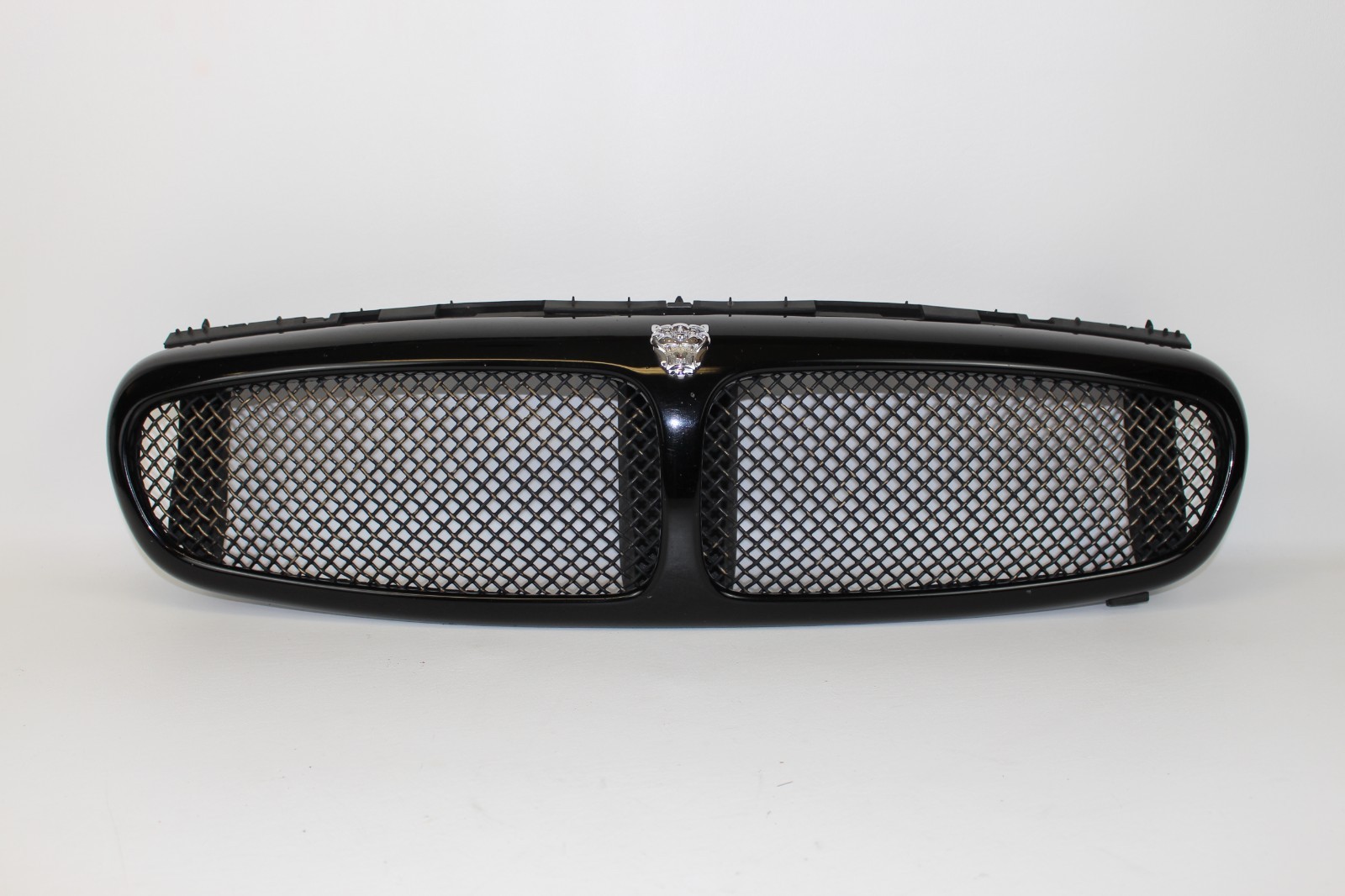 2001-08 Jaguar X-Type Front Upper Mesh Grille Grill OEM Black