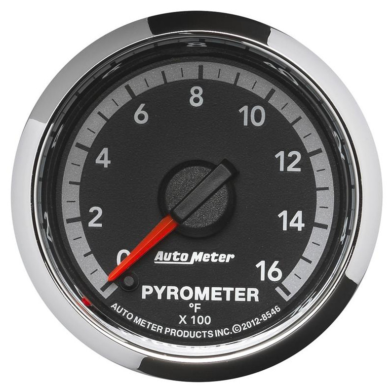 Auto Meter 8546 Factory Matched Pyrometer Gauge – 0-1600°F