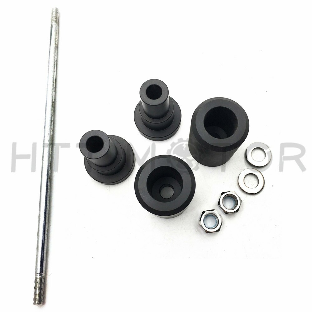 Frame Slider For 2001-2008 Ducati Monster S2 Multistrada Sport 1000S Black