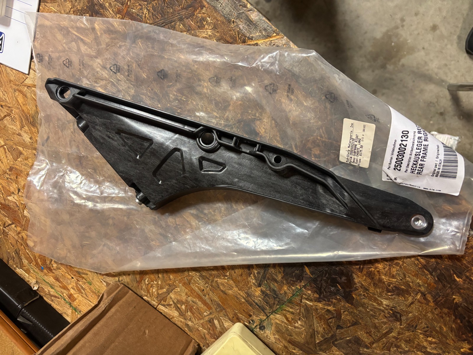 Husqvarna OEM Right Subframe 25003002130 Rear Frame
