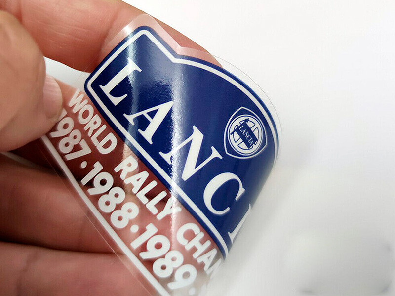 Lancia HF Delta Full World Rally Champion Vinyl Stickers Stickers ステッ