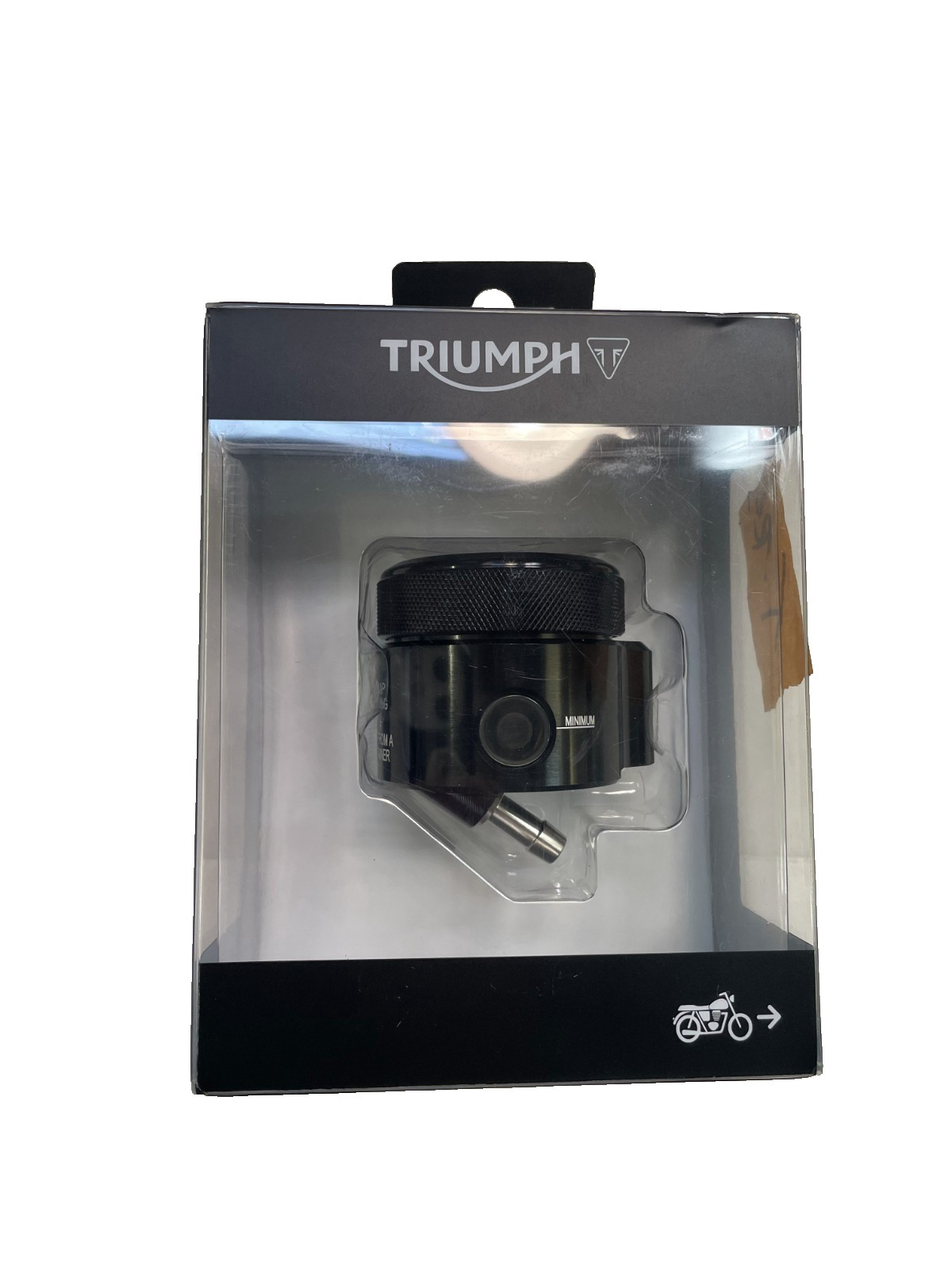 Triumph Thruxton RS Final Edition Front Brake Reservoir Kit Black #A9620116 NOS Triumph Thruxton RS Final Edition Front Brake Reservoir Kit Black #A9620116 NOS