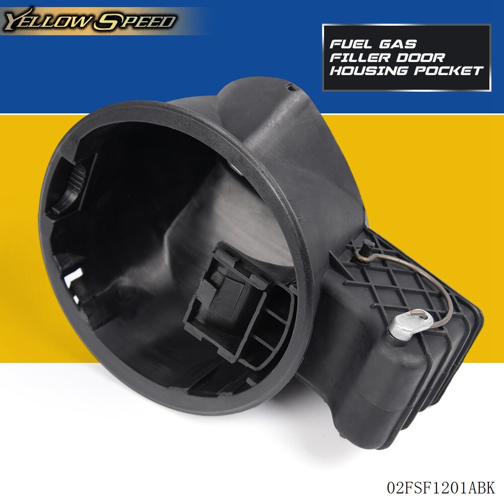 Fit For 04-08 F150 F-150 Fuel Gas Filler Door Cap Housing Pocket W/ Hinge New