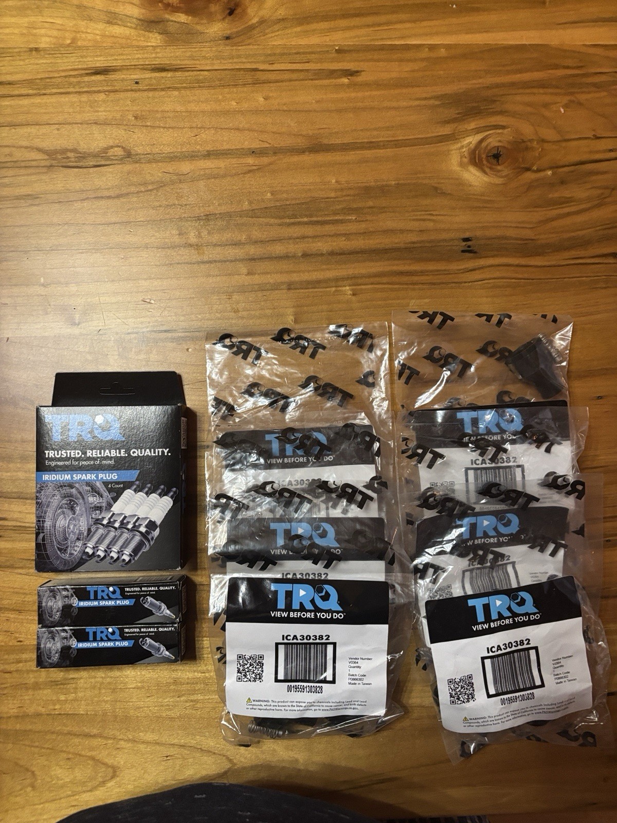 TRQ 6 Ignition Coils ICA30382 & 6 Iridium Spark Plugs SPA02114 New