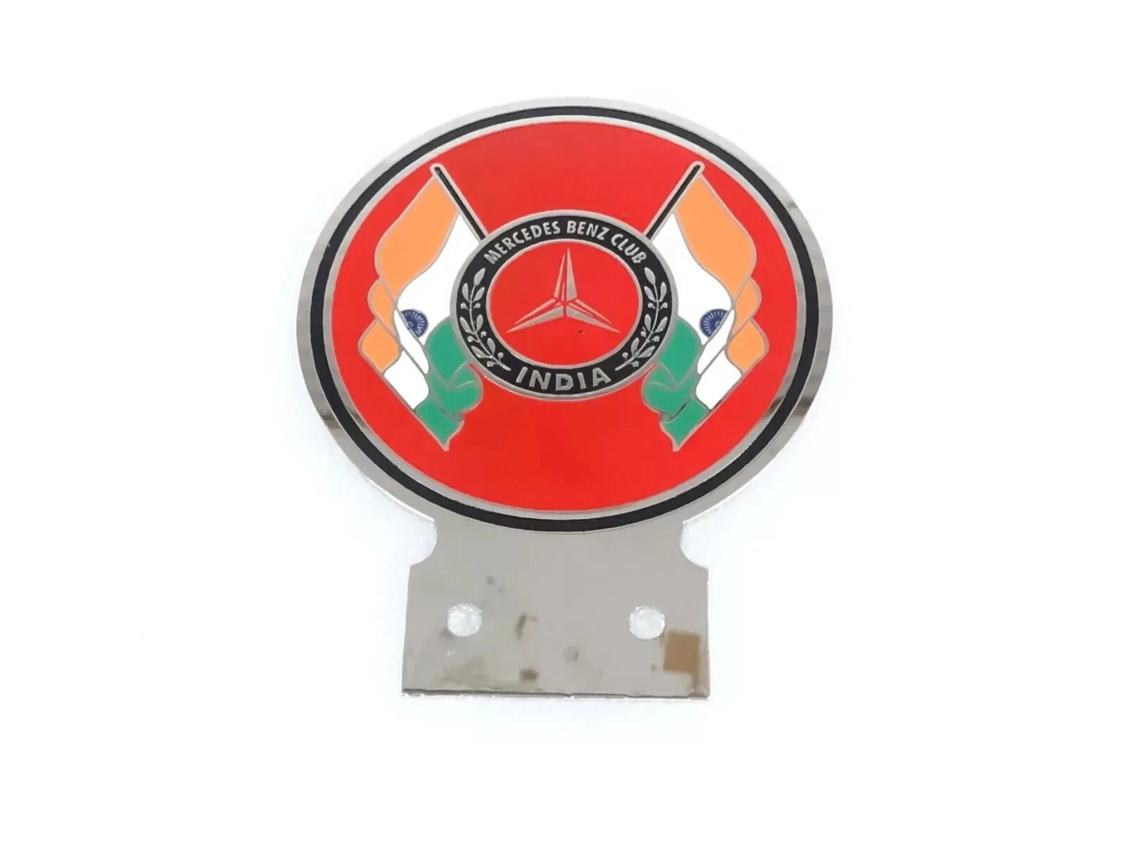 Classic Vintage Mercedes Benz Club India Front Bonnet Badge /Decal | Fit For