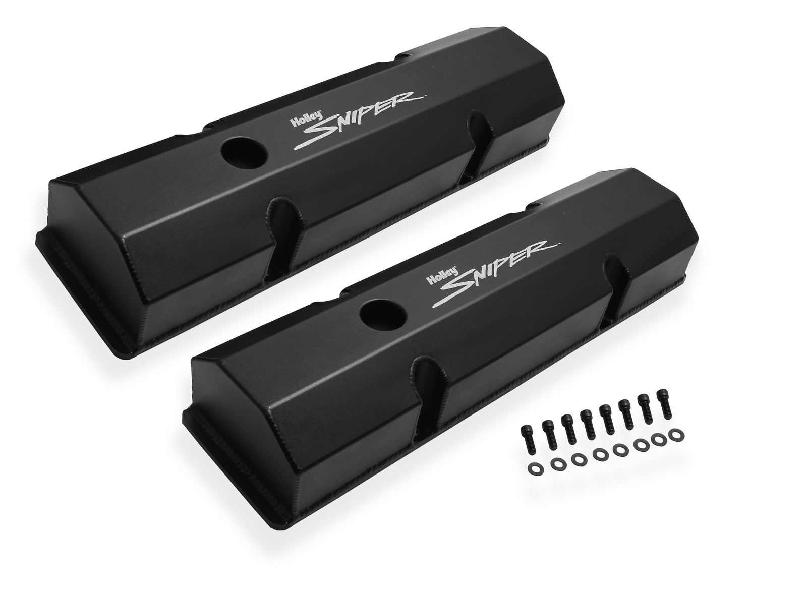 890010B Sniper Valve Cover - Fabricated Aluminum - SBC - Perimeter Bolt - Flat 890010B Sniper Valve Cover - Fabricated Aluminum - SBC - Perimeter Bolt - Flat