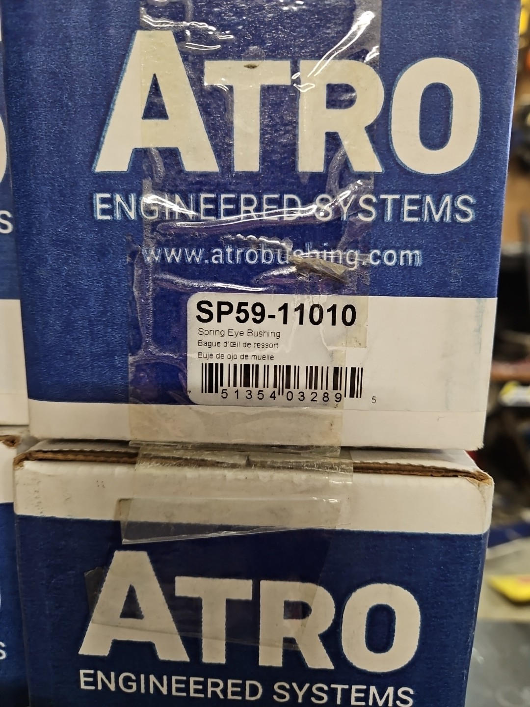 Atro Polyurethane Kenworth Spring Eye Bushing SP59-11010