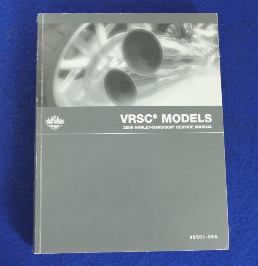 Genuine Harley Davidson 2006 V-Rod VRSC Models Service Catalog Part# 99501-06A