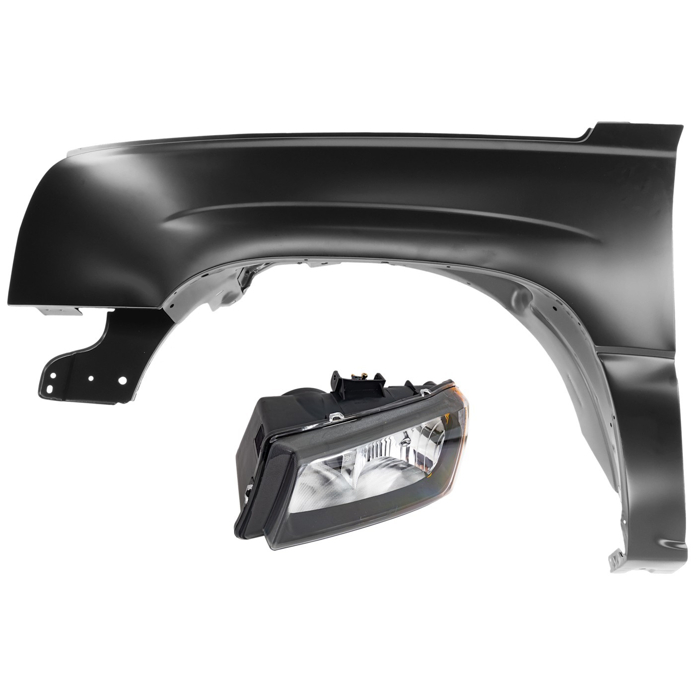 Headlight  Driver Left Side for Chevrolet Silverado 1500 Classic HD 2500 3500 07