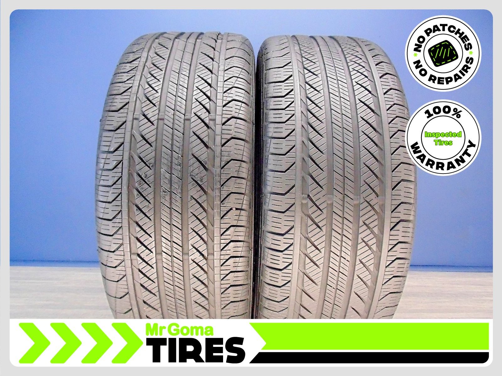 2 Continental Procontact GX SSR MOE RFT 235/50R19 Tires 7.7/32 Tread 99H RunFlat