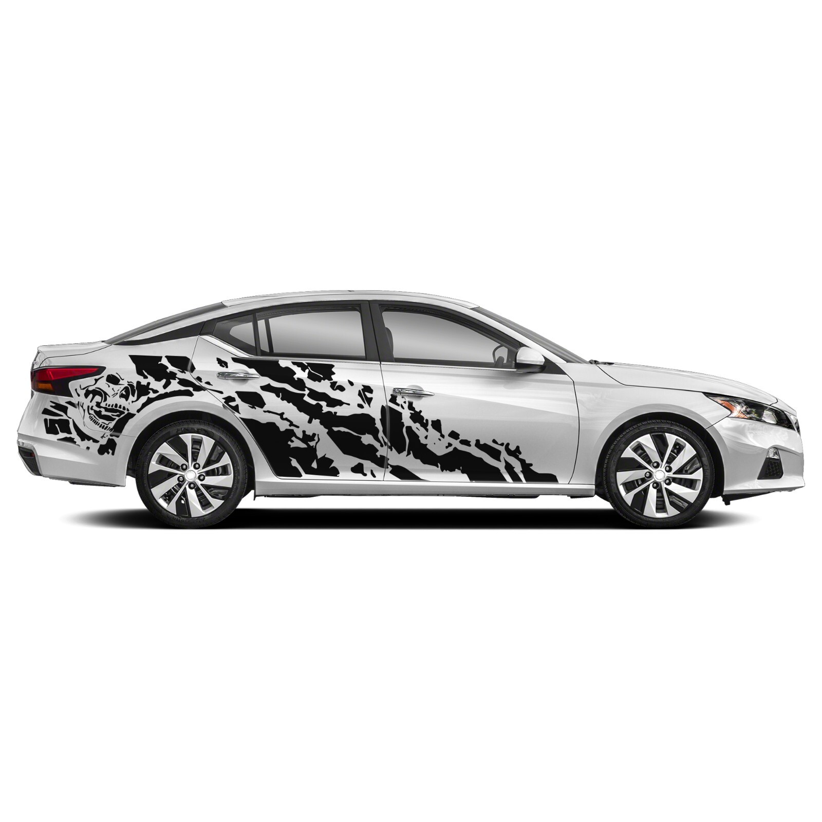Nightmare Decal for Nissan Altima S SV SL SR Midnight Platinum skull graphic kit