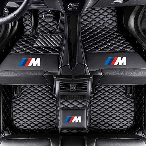 For BMW All Model Waterproof Auto Custom Liner Carpets Car Floor Mats PU Leather