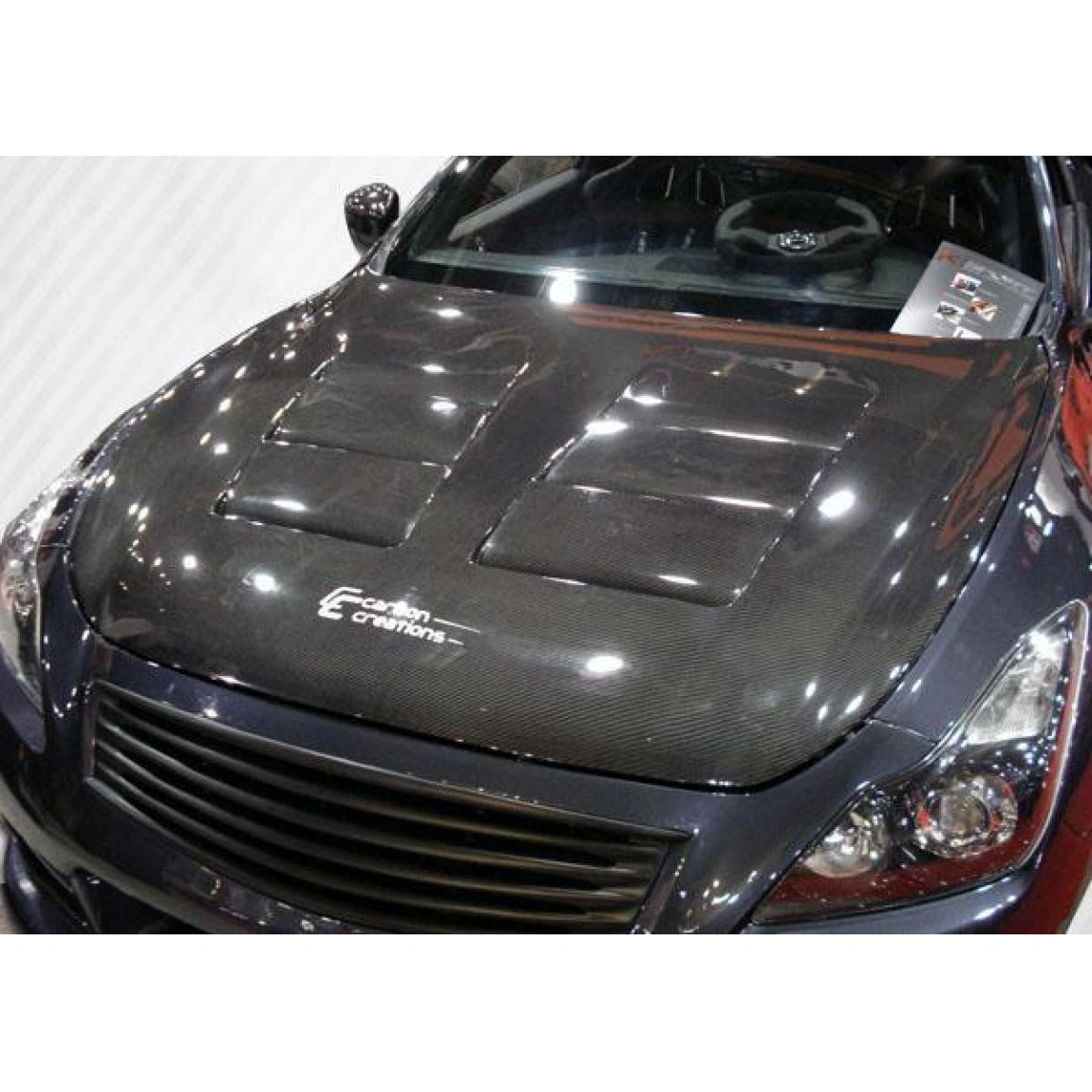 Carbon Creations Coupe T Concept Carbon Fiber Hood for G Infiniti 08-15 edpart_