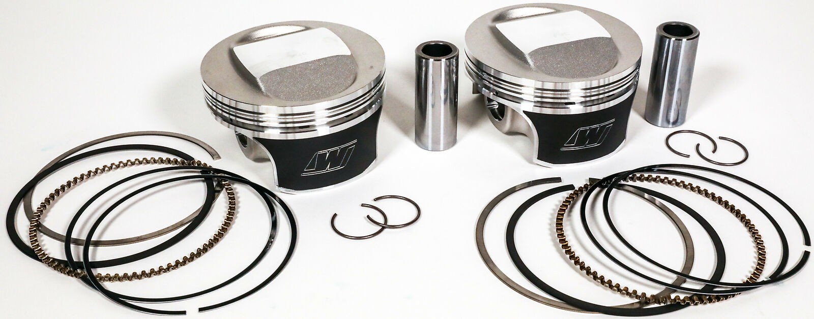 Wiseco K0211PS Piston Kit Tracker Series HD TC96-106cid 10.5:1 CR
