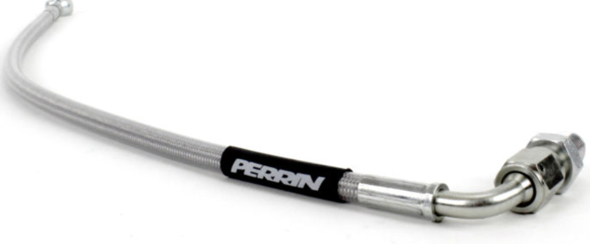 Perrin Stainless Steel Braided Teflon Clutch Lines for 15-20 Subaru WRX & STi