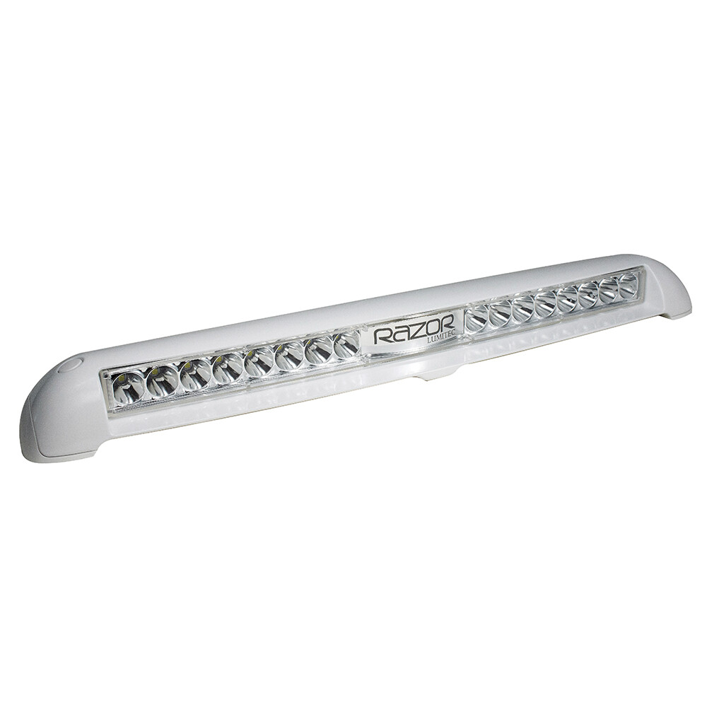 Lumitec Razor Spot Light Bar Flush Mount - White Dimming 10000 Lumens - 101587