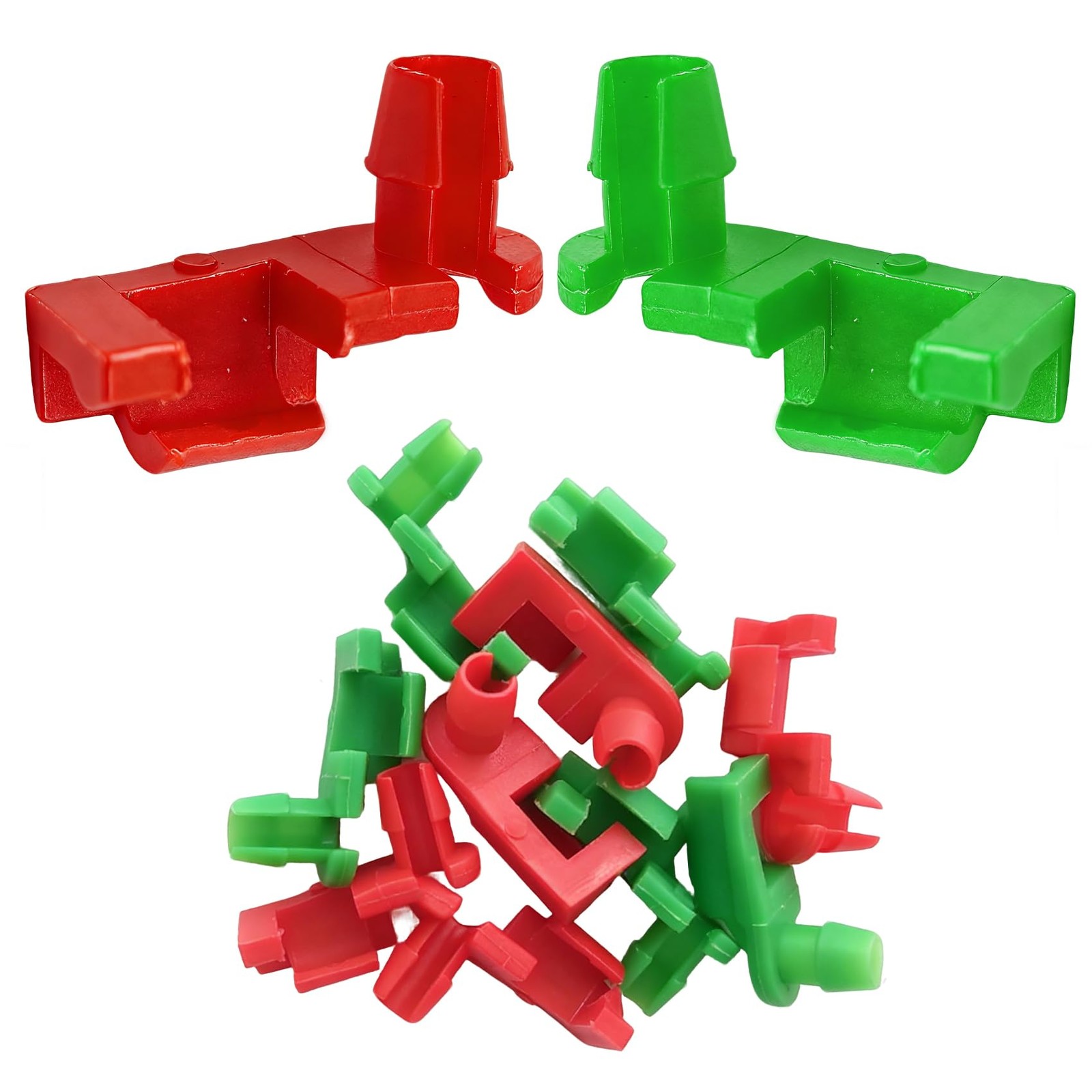 10PCS Tailgate Handle Rod Clip, Rod Clip for Tailgate Handle Replacement
