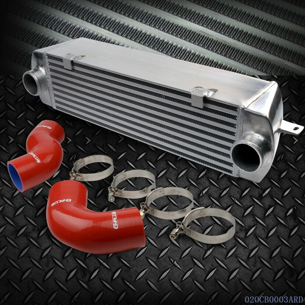 Fit For 06-10 BMW 135 135i 335 335i E90 N54 Twin Turbo Intercooler +Red Hose New
