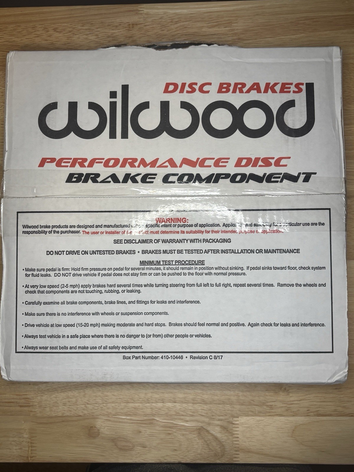 LOT of 2 HMMWV Brake Rotor Wilwood 2530-01-567-0893 LOT of 2 HMMWV Brake Rotor Wilwood 2530-01-567-0893