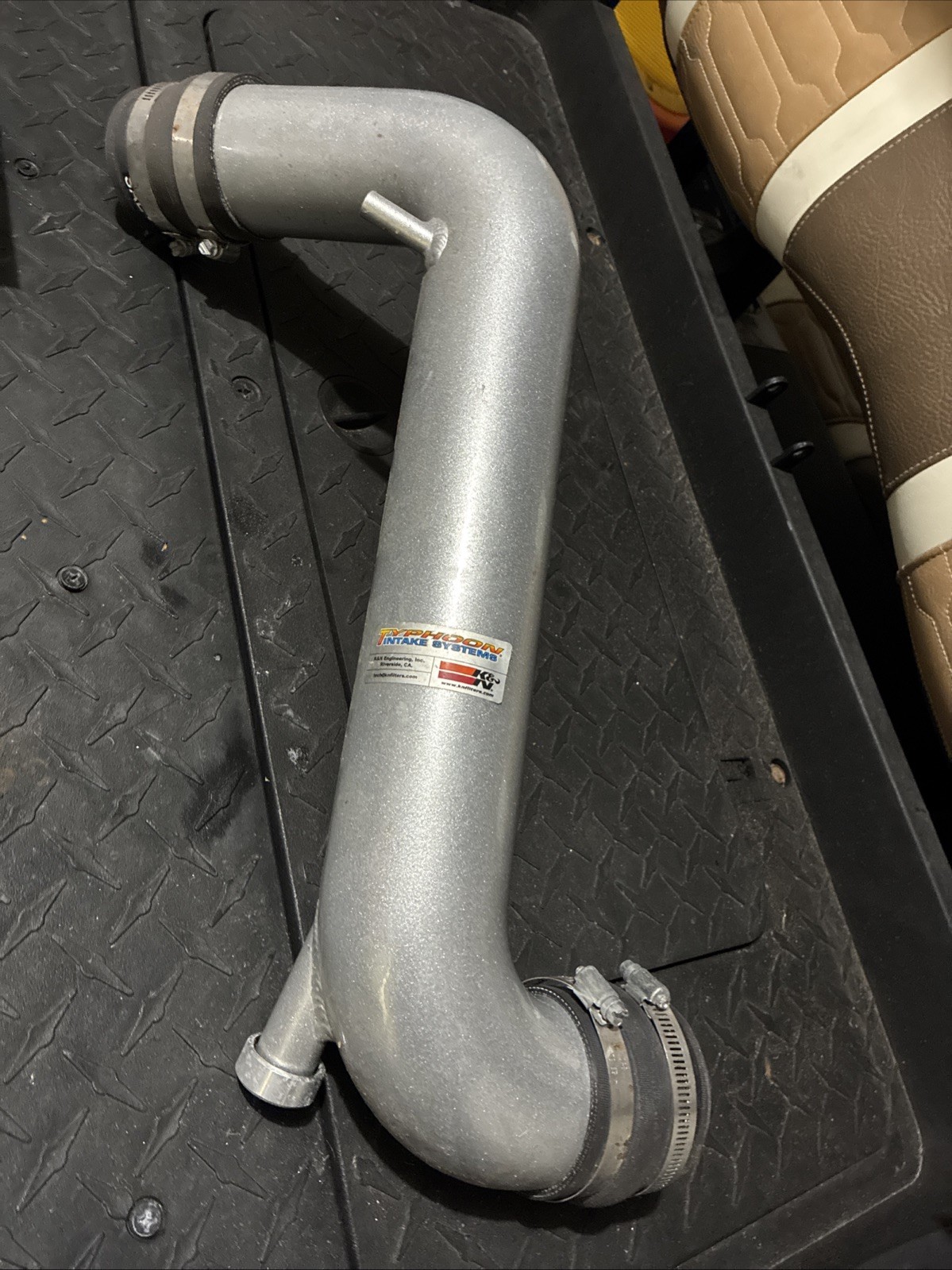 K&N Typhoon Cold Air Intake Tube – Genuine K&N – Aluminum – Intake Pipe Only K&N Typhoon Cold Air Intake Tube – Genuine K&N – Aluminum – Intake Pipe Only
