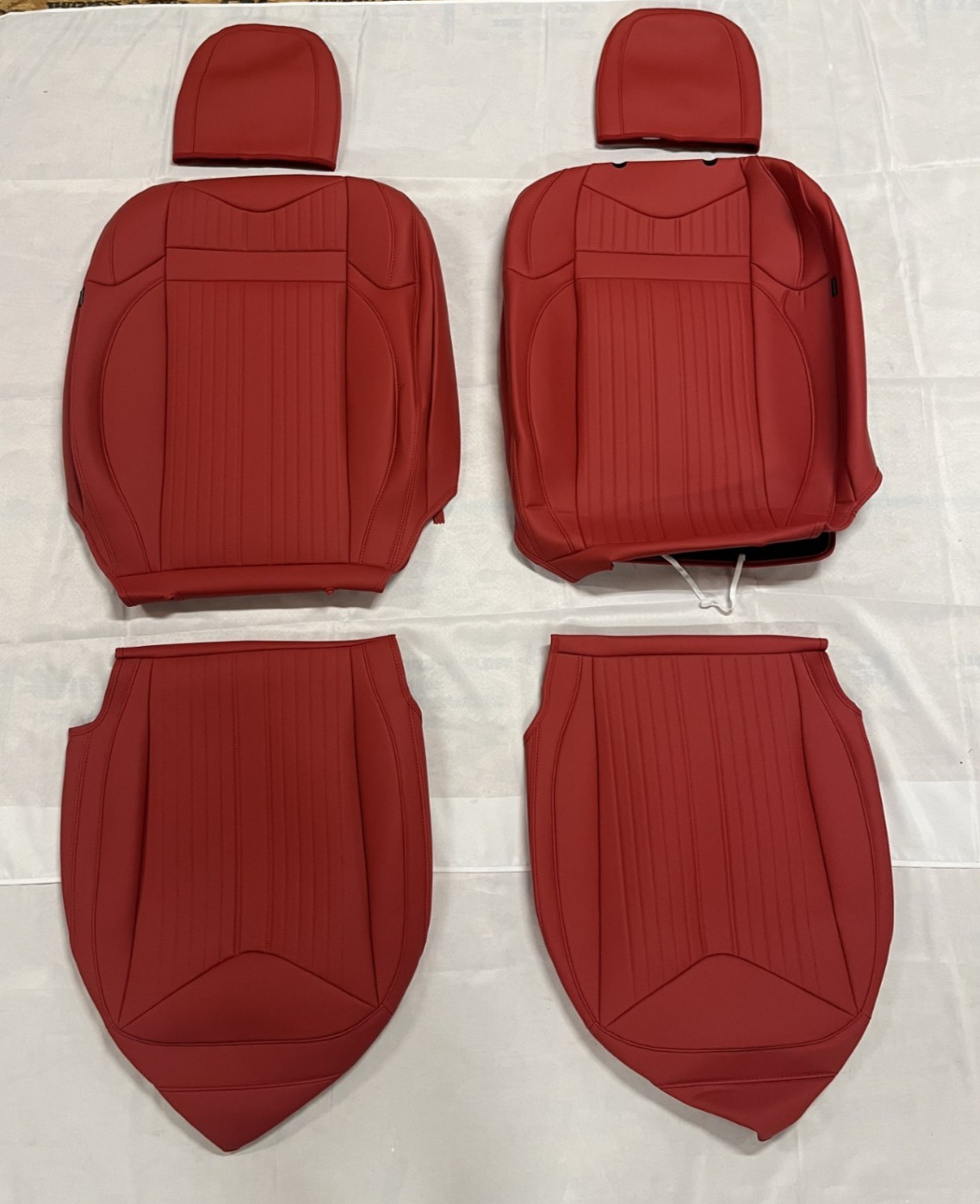 FREESOO Custom Leather Seat Covers for Jeep Wrangler JL 4 Door 2018-2026 | No...