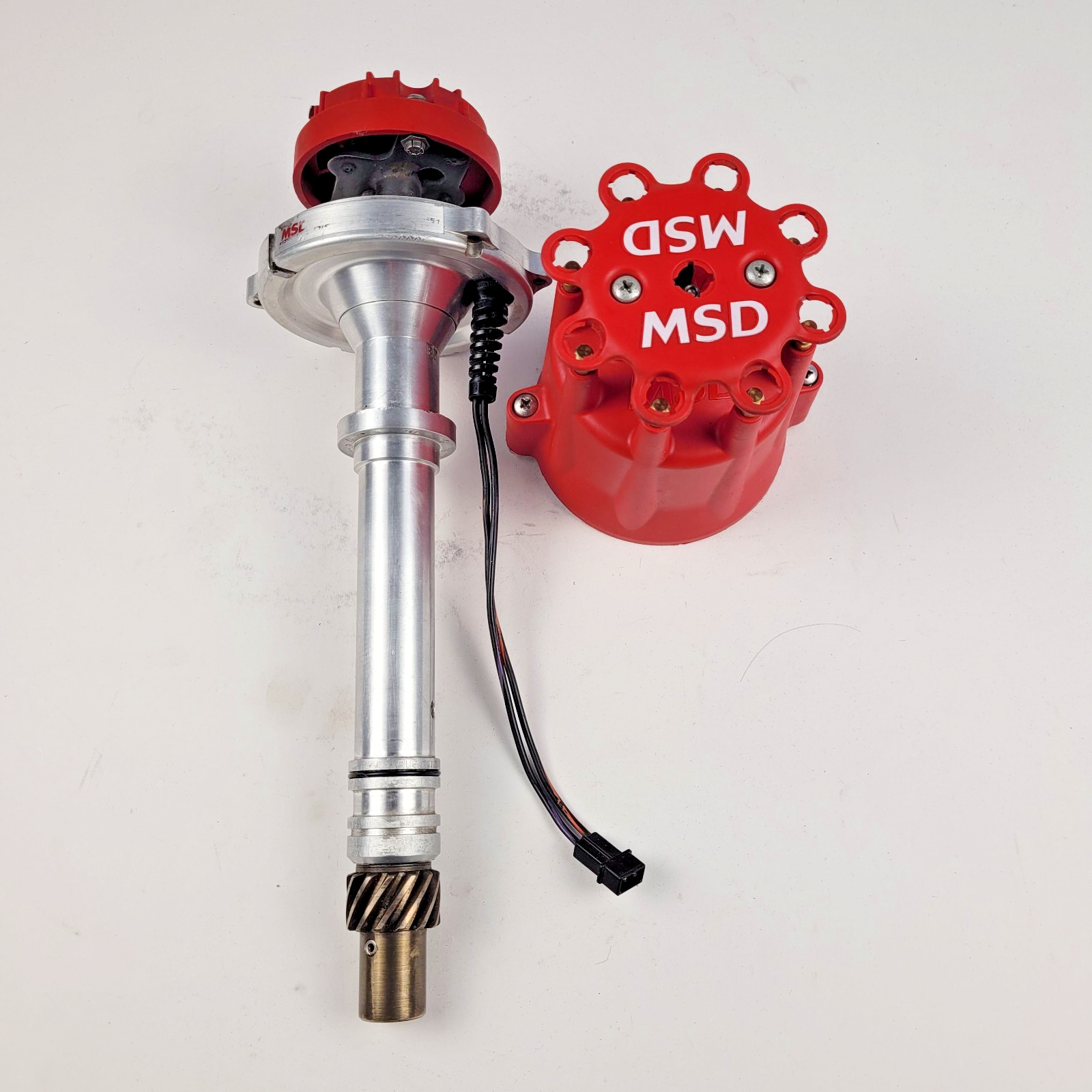 MSD 85551 Pro Billet Distributor For Small & Big Block Chevy W/Bronze Gear