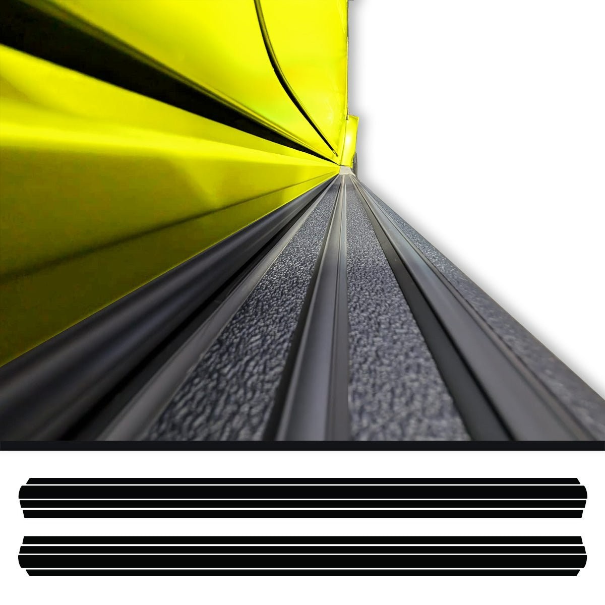 Black Out Running Boards Side Step Nerf Bar Wrap Kit for Mercedes G Wagon Class Black Out Running Boards Side Step Nerf Bar Wrap Kit for Mercedes G Wagon Class