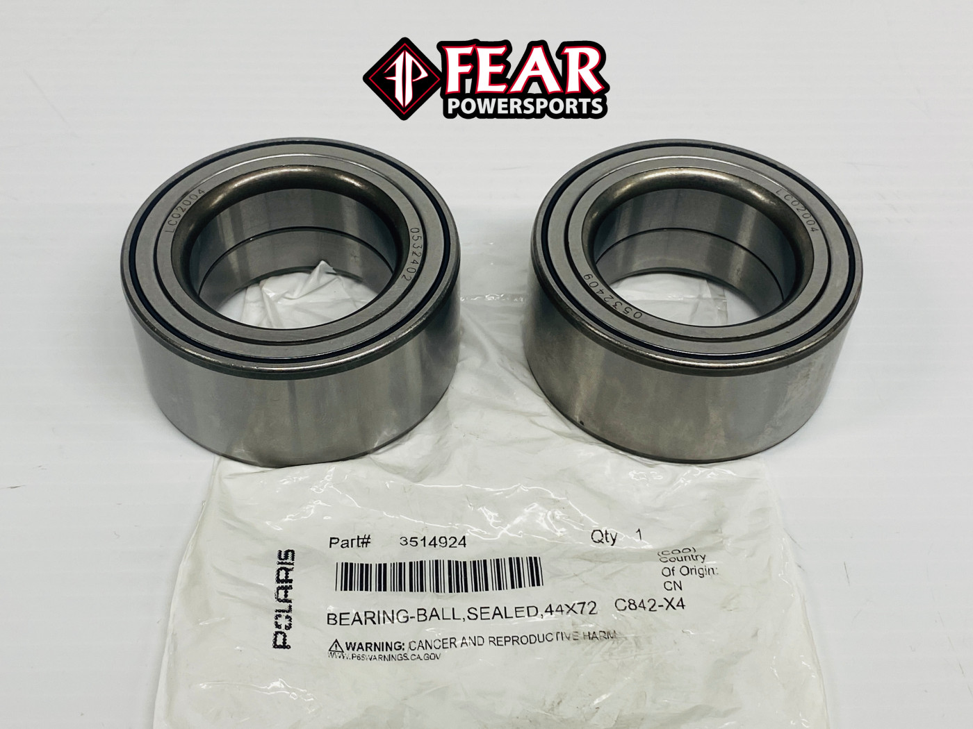 OEM 2020-2025 Polaris RZR Pro XP Front Or Rear Wheel Bearing Kit 3514924