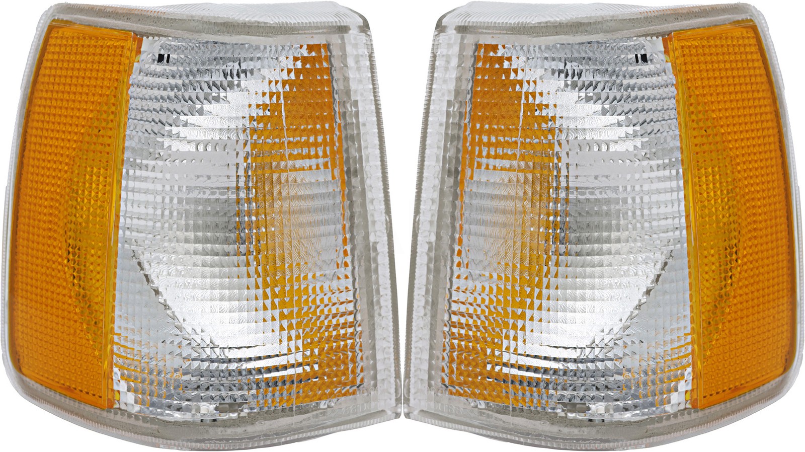 For 1990-1992 Volvo 740 940 960 Parking Light Set Driver and Passenger Side