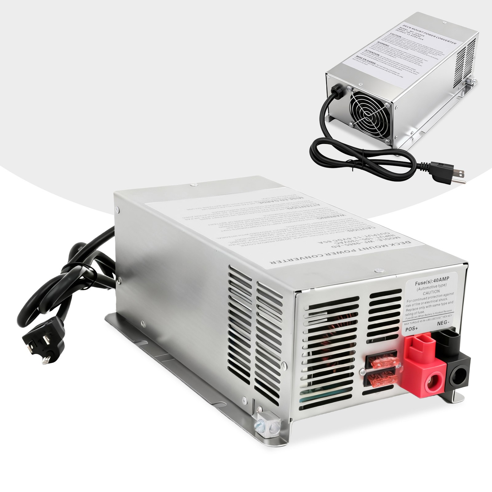 WF-9875-AD 65 Amp Power Converter For RV Trailer Camper WF-9875 WF-9875-AD-CB