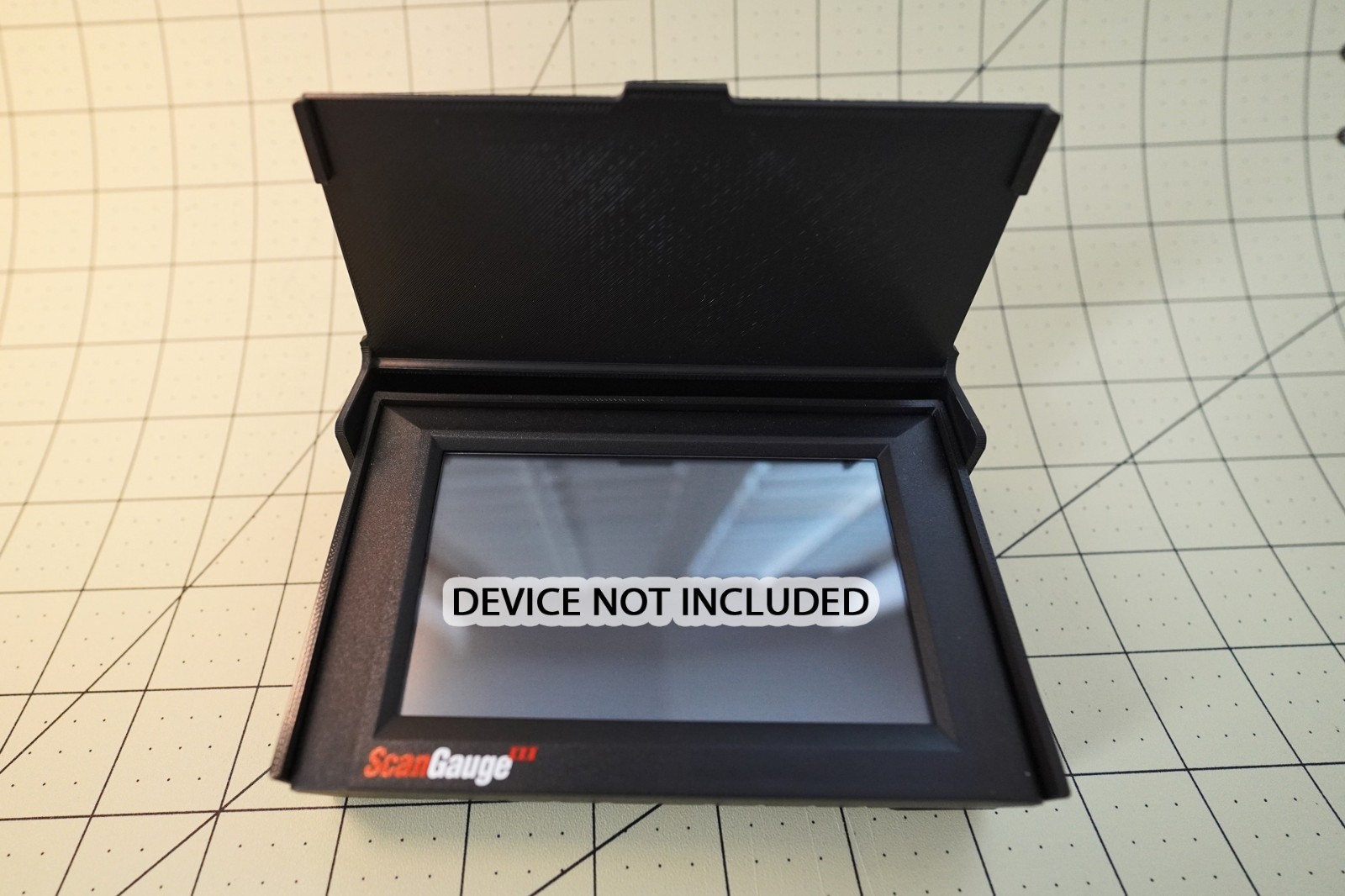 ScanGauge III 3 Screen Flip Cover/ Case– Black, UV & Heat Resistant