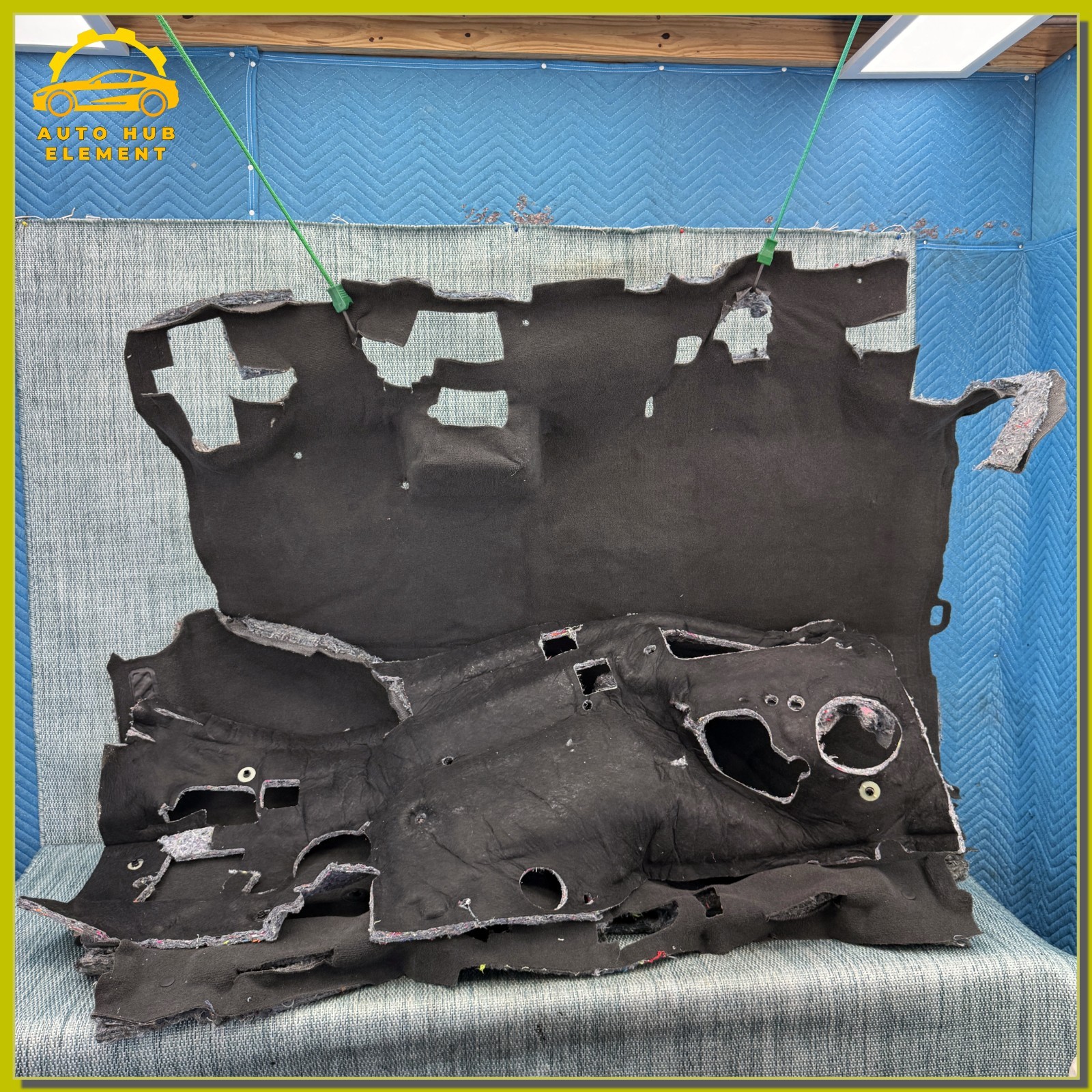 2019-2024 GMC Sierra 1500 Floor Carpet Dash Insulator Jet Black OEM 85535310 Set