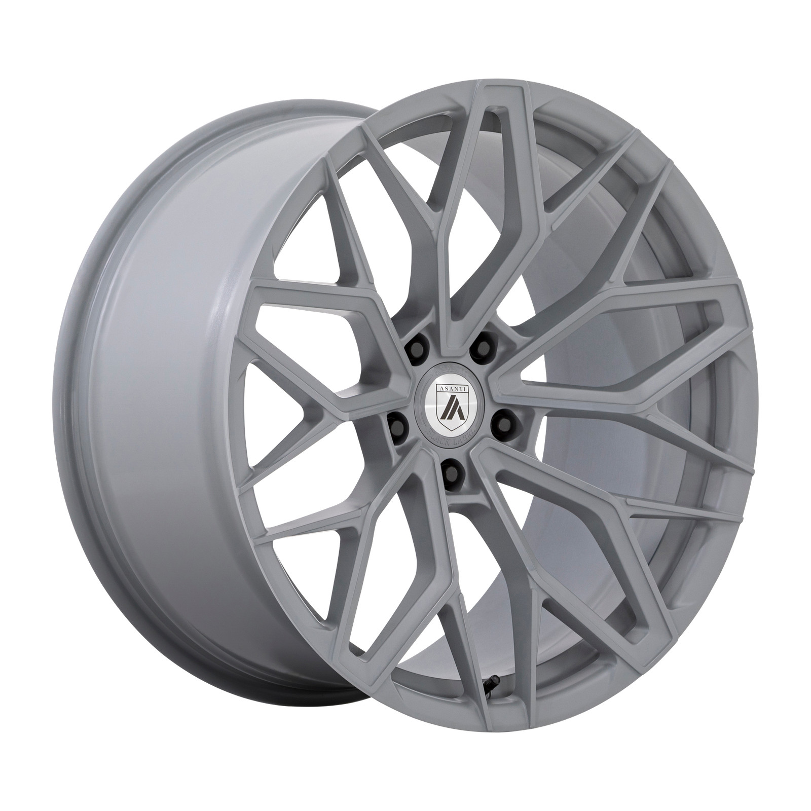 20x10.5 Asanti Black ABL-39 Mogul Two Toned Battleship Gray Wheel 5x120 (20mm)
