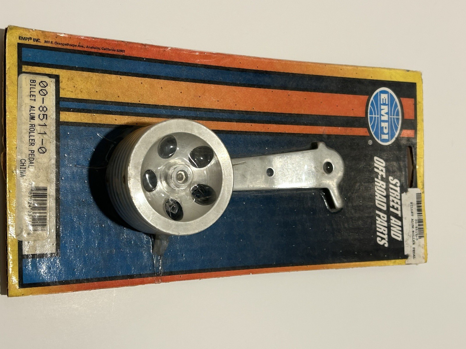 Empi 8511 Billet Aluminum Roller Pedal