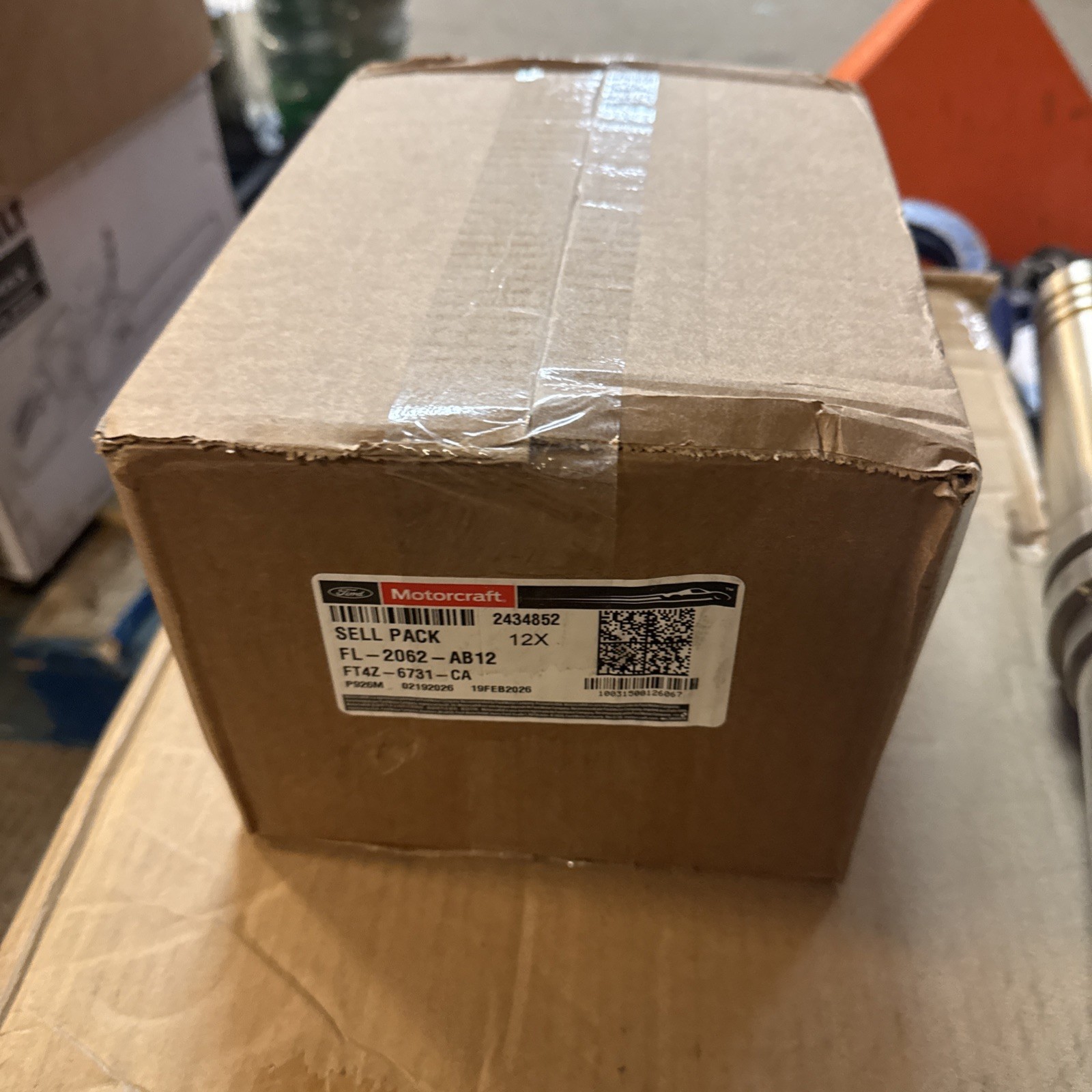 12 Pack - Engine Oil Filter Motorcraft FL-2062-A FL2062 FL2062AB12 12 Pack - Engine Oil Filter Motorcraft FL-2062-A FL2062 FL2062AB12