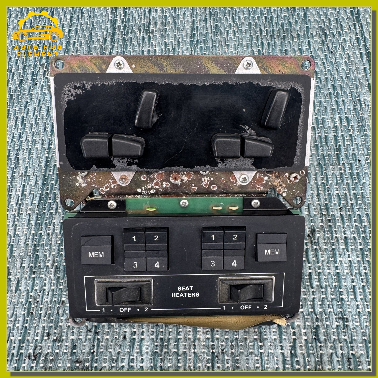 1992-1998 Bentley Brooklands Master Seat Switch W/ Memory & Heater Controls OEM