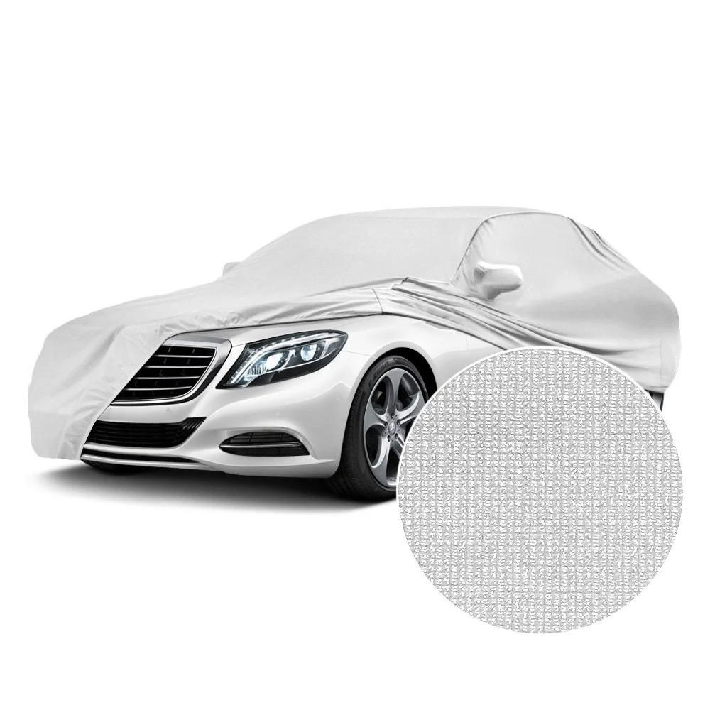 For Ferrari F50 95-96 Satin Stretch Indoor Pearl White Custom Car Cover