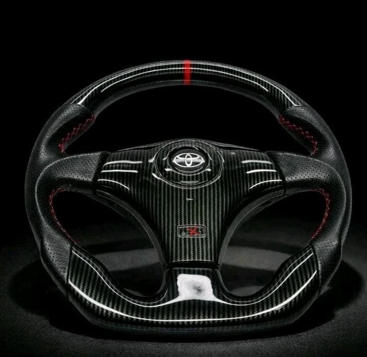 TRD carbon fiber  steering Wheel for TOYOTA CELICA, MR2 SPYDER, Supra MK4 JZA80