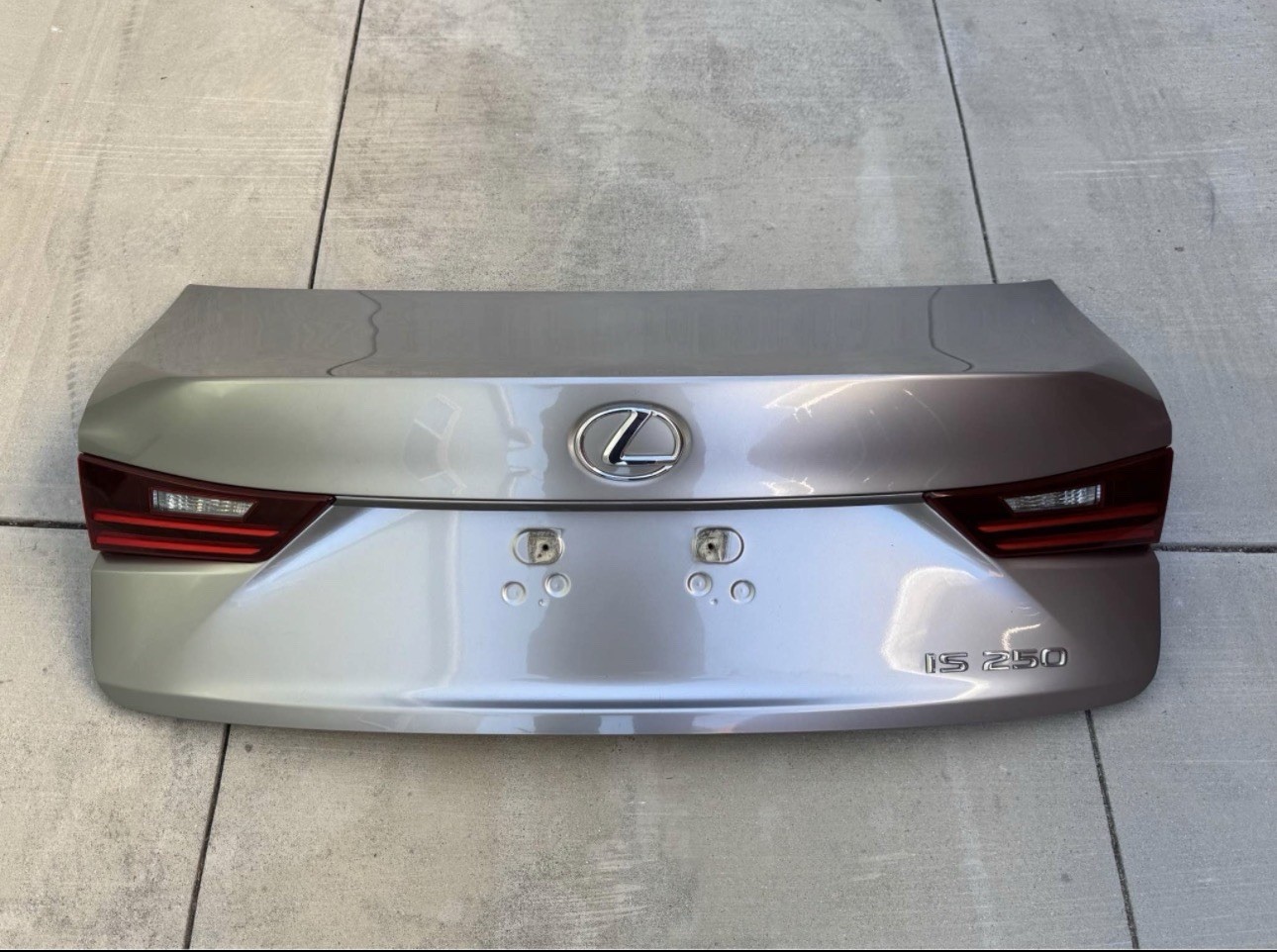 OEM 2014-2021 Lexus IS250 IS300 IS350 Rear Trunk Deck Lid Atomic Silver