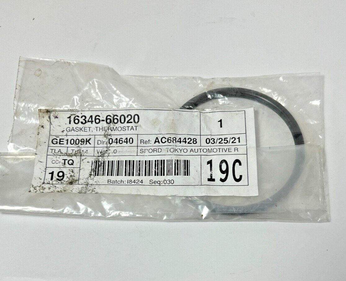 OEM Totota 16346-66020 Engine Coolant Thermostat Gasket