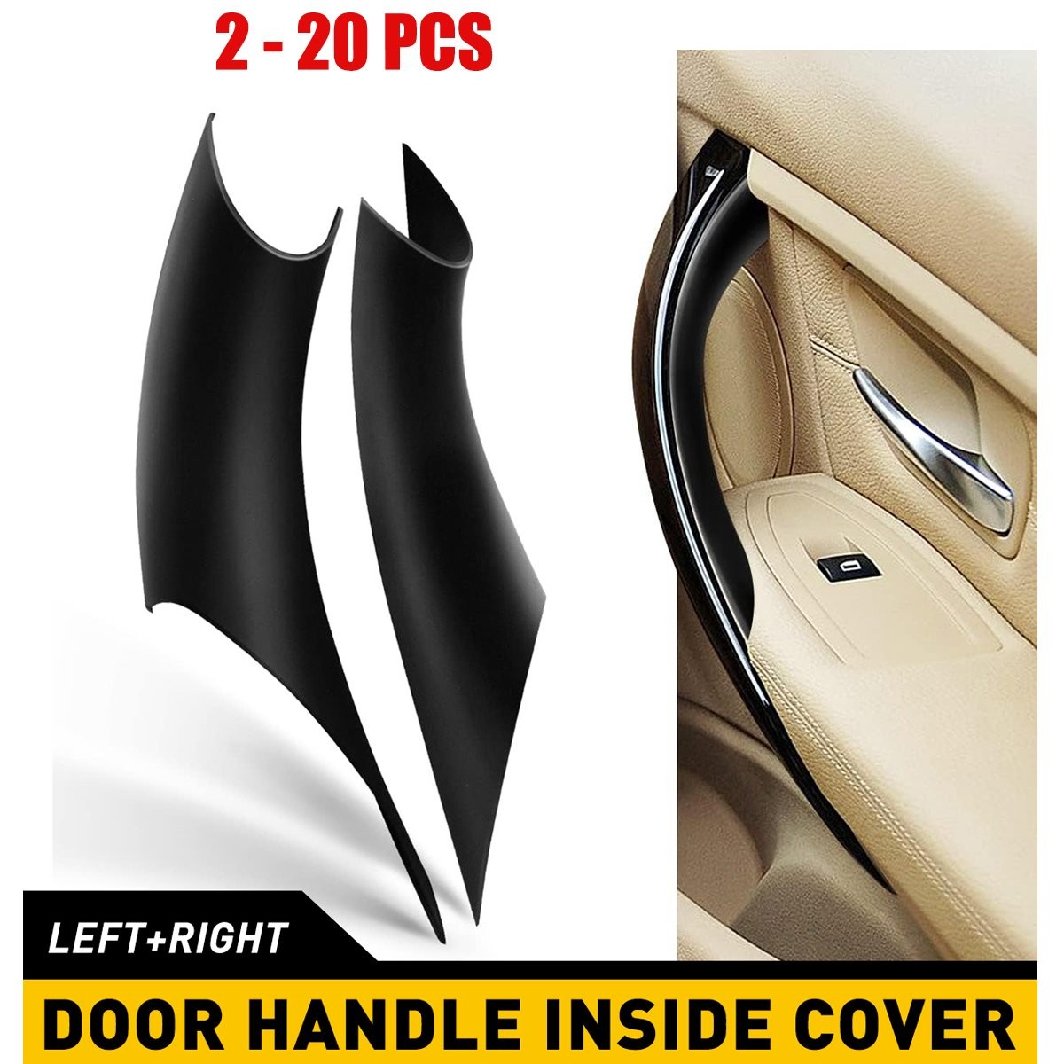 2-20X Handle Cover Inner Door Inside 3 Protect Series Case For BMW F30 F35 328i
