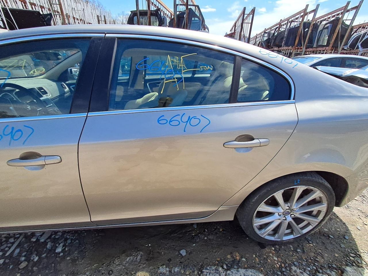 Driver Rear Side Door VIN L 1st Digit LWB Fits 16-18 VOLVO S60 2905219