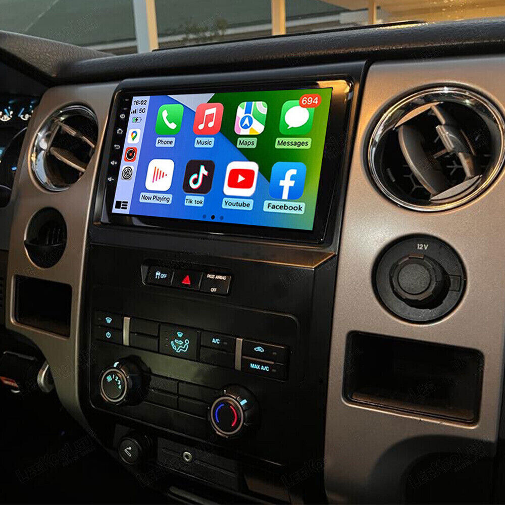 4+64G Wifi Apple Carplay Radio Android 13.0 GPS Navi For 2009-2014 Ford F-150