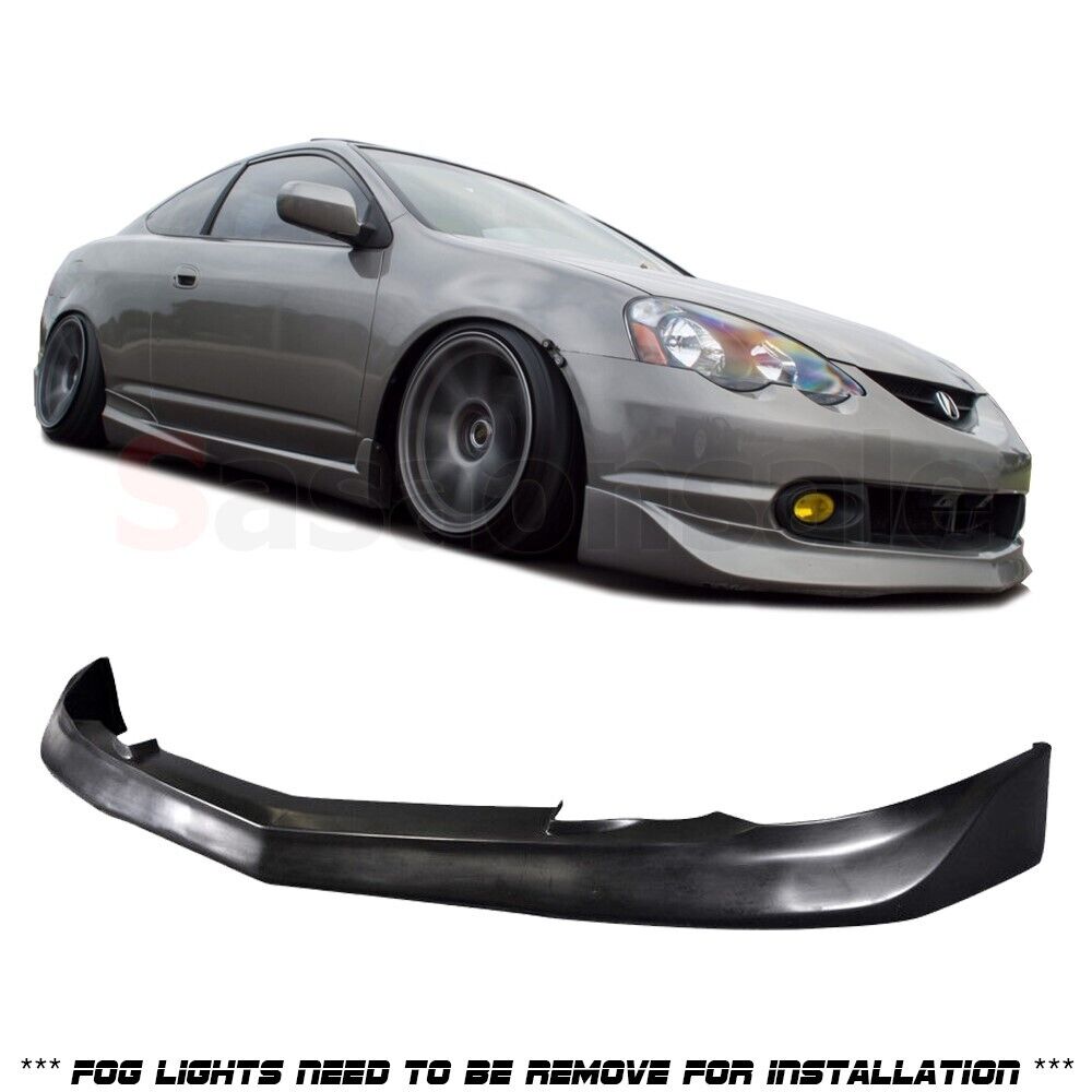 [SASA] Fit for 02-04 Acura RSX DC5 M Style JDM Front PU Bumper Chin Lip Spoiler